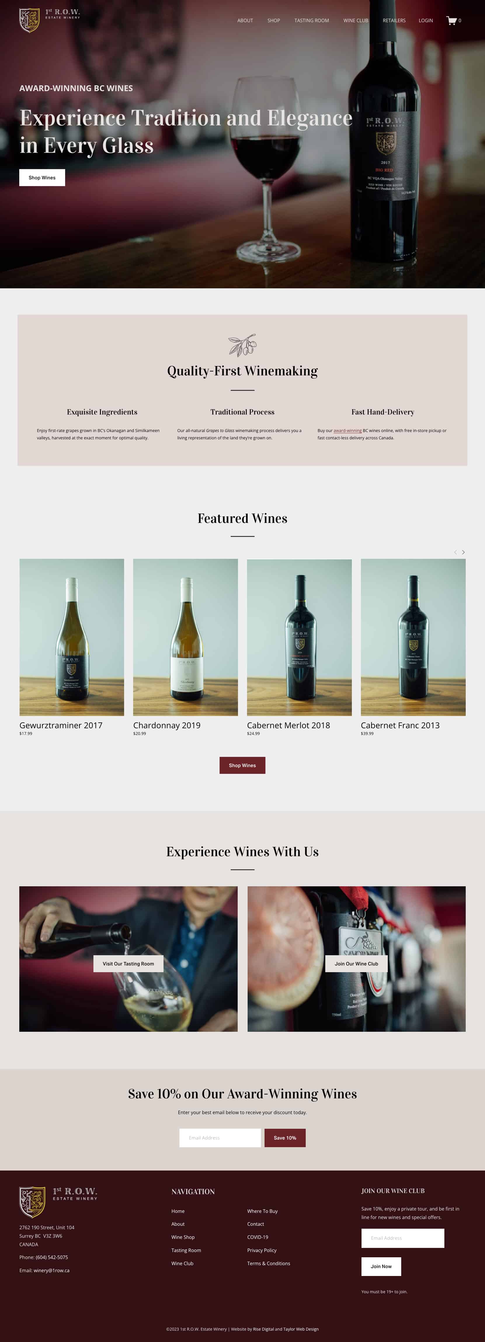 Squarespace Ecommerce Examples 2: 1st R.O.W. - Immersive UX with Minimalist Navigation